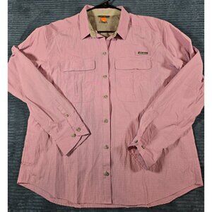Eddie Bauer Women’s TXL Checkered Performance Shirt – Purple–Spring/Summer 2024